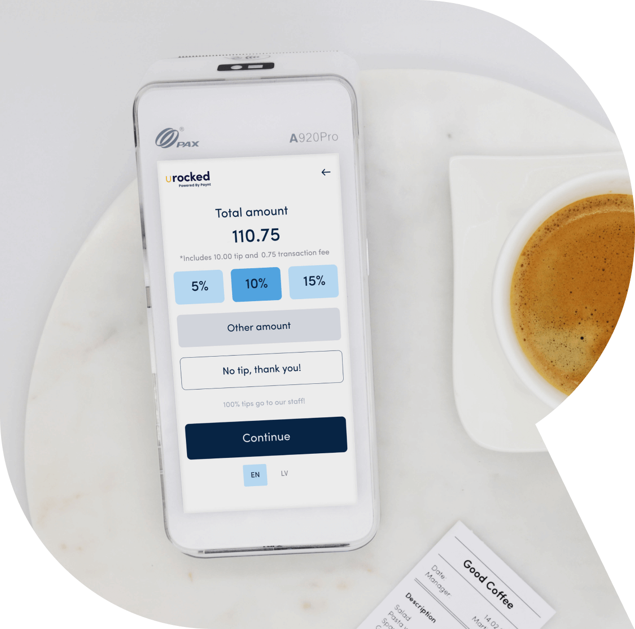 Tipping Hero Image