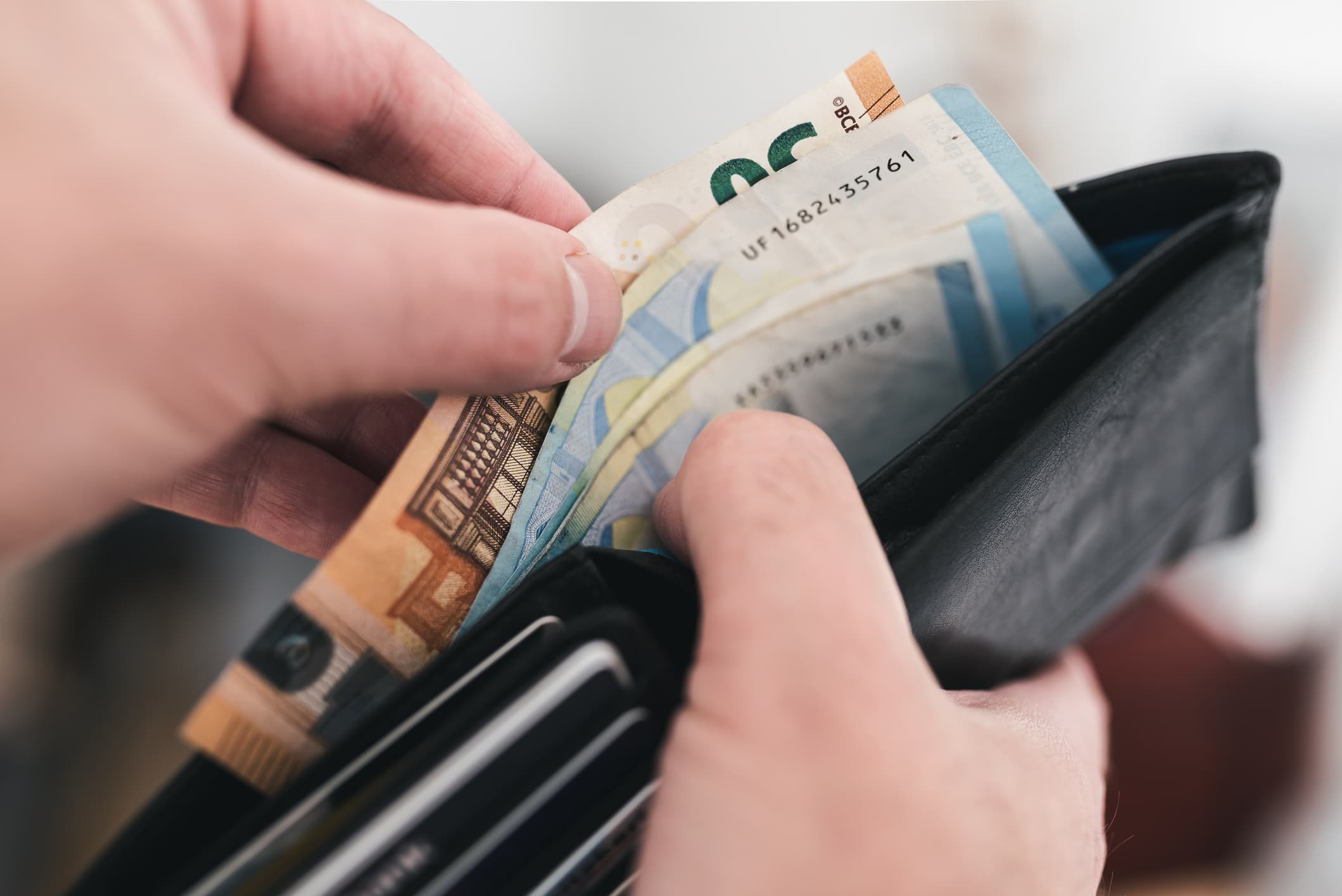 wallet with money