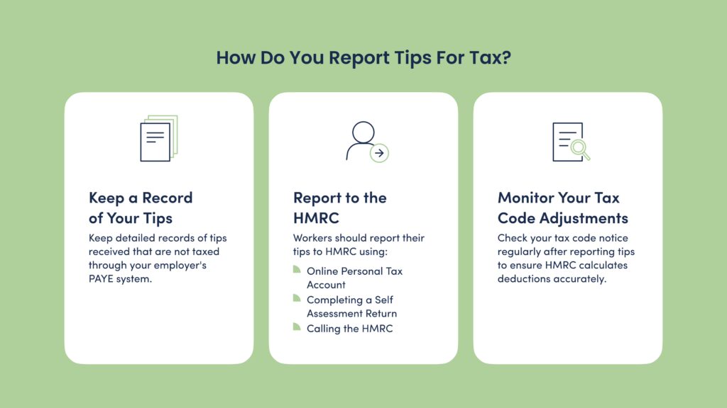 How Do You Report Tips For Tax?