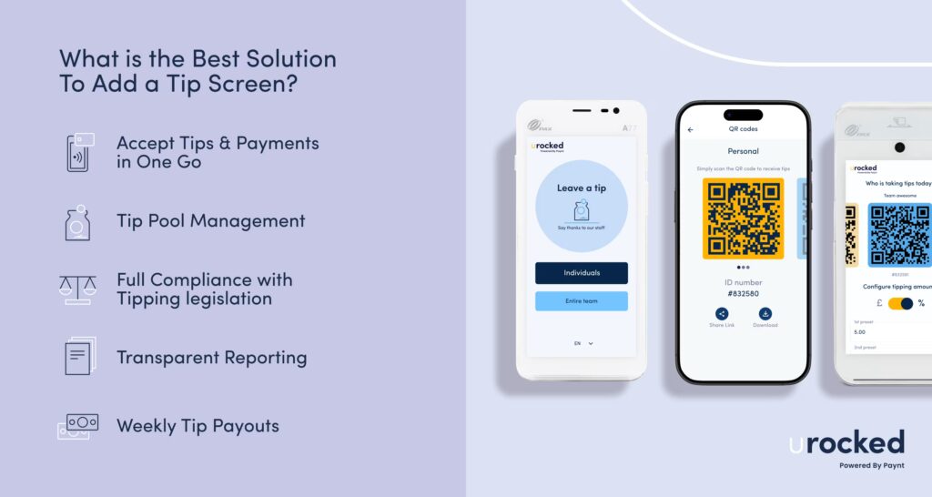 What is the Best Solution to Add a Tip Screen?